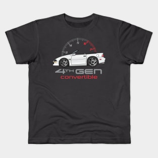 4th gen convertible-Arctic White Kids T-Shirt